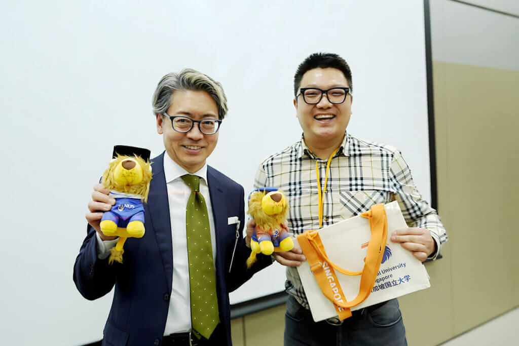 シンガポール国立大学商学院の東京研修ツアーを主催しました 240325 16